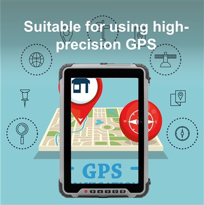 Korkean tarkkuuden kestävä GPS-tabletti